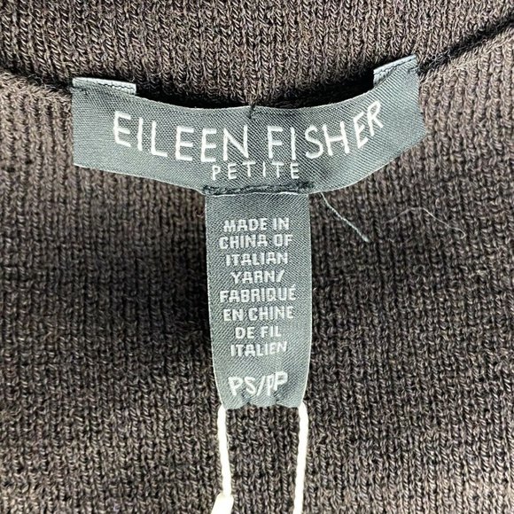 Eileen Fisher Funnel Dress Petite Small Sleeveless - Picture 3 of 8